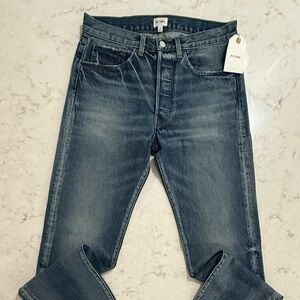 Re/Done 1401 Worn in Blue Straight Jeans - Size 31